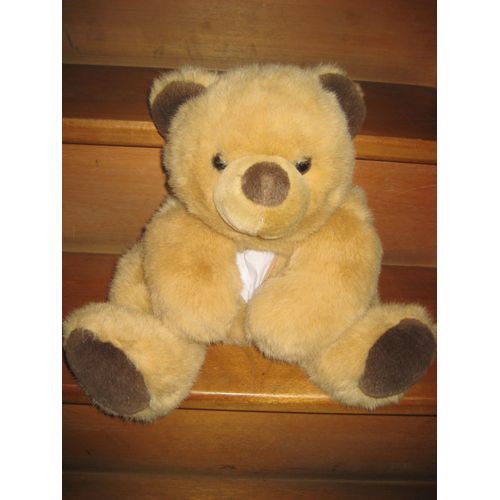 Range Pyjama Doudou Ours Caramel 44 Cm