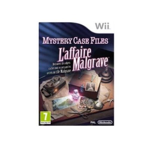 Mystery Case Files: The Malgrave Incident. Nintendo Wii