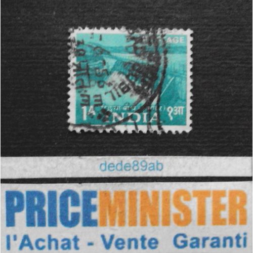 Inde.. 1 A.India.Gestion De L 'eau . Oblitéré.
