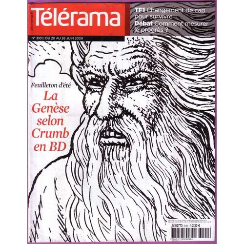 Télérama N°3101, Coupure De Presse, Robert Crumb, B D, La Genèse