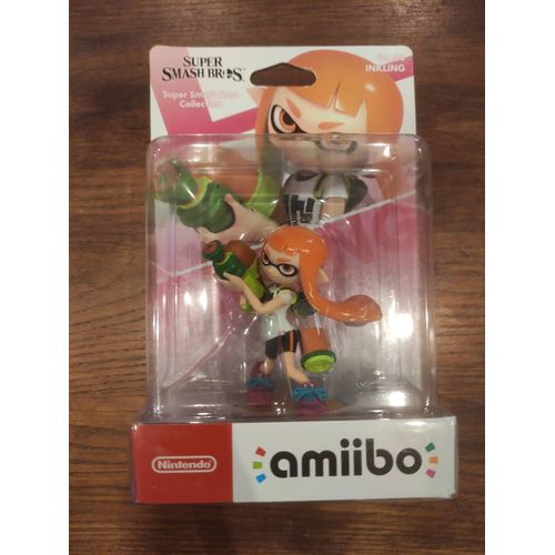 Figurine Amiibo N°64 Smash Fille Inkling