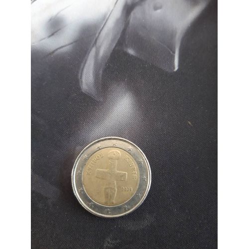 Vends Une Pièce De Monnaie De 2 Euro De Chypre De 2009 En Tres Bon État.