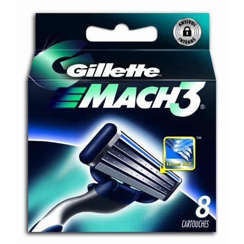 Gillette - 80201233 - Mach3 - Pack De 8 Lames 