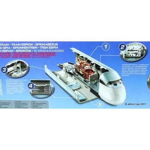 Cars Train Espion Stephenson Mattel