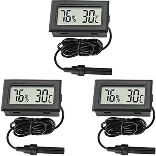 Mini Thermomètre Numérique Lcd, Hygromètre, Température Et Humidité