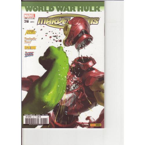 Marvel Icons N° 36 : " World War Hulk " ( The New Avengers + Fantastic Four + Iron Man + Captain America )