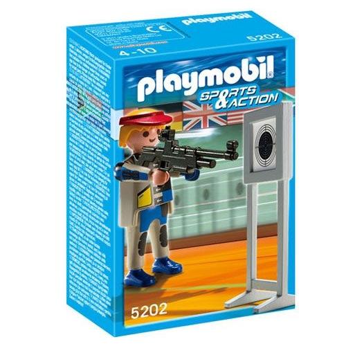 Playmobil Sports Et Action 5202 - Tireur À La Carabine