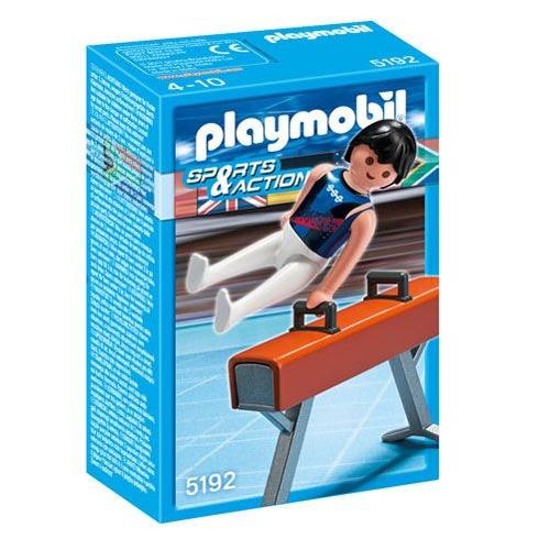 Playmobil Sports Et Action 5192 - Gymnaste Et Cheval D'arçons