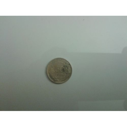 Piece 50 Centimes 1933 Morlon