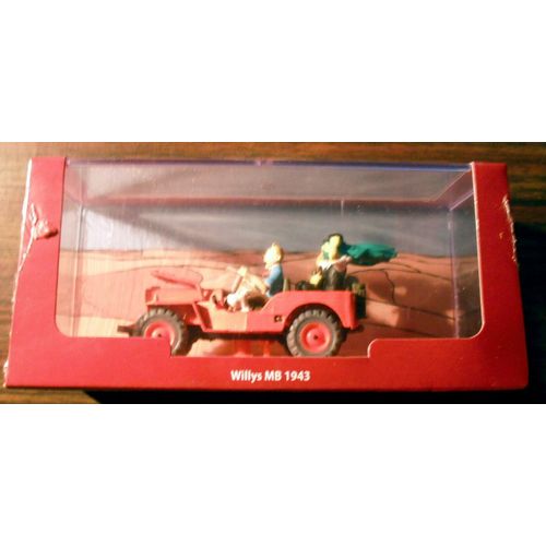 Voiture "Willys Mb 1943" : Tintin Au Pays De L'or Noir-Atlas