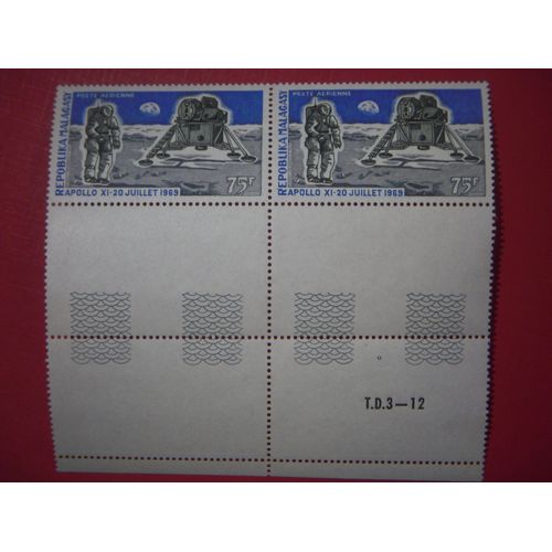 Poste Aérienne: A 112 Apolloxi  20 Juillet 1969