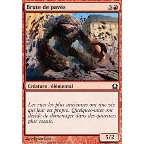 Foil - Brute De Pavés - Retour Sur Ravnica - Magic Mtg - C - 91