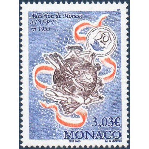 Cinquantenaire De L'adhésionde Monaco À L' Upu