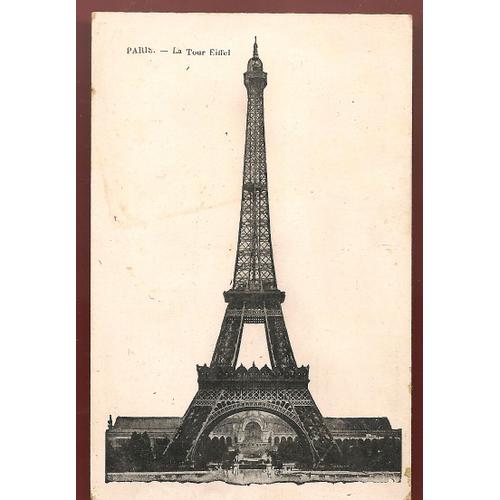 Carte Postale Ancienne Paris La Tour Eiffel Rakuten