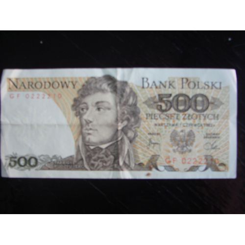 Pologne 500 Slotys