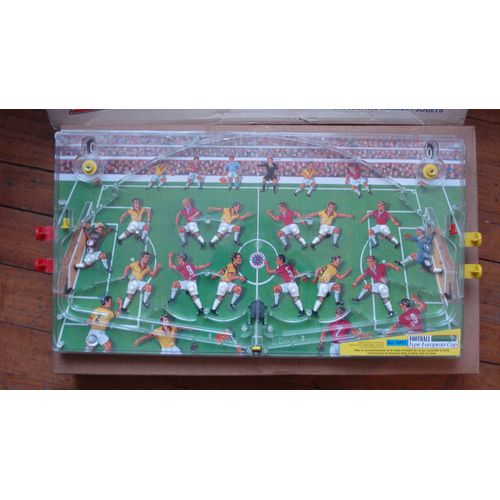 Ancien Jouet Tole Football Flipper "Jouets De France",Ca 1950.