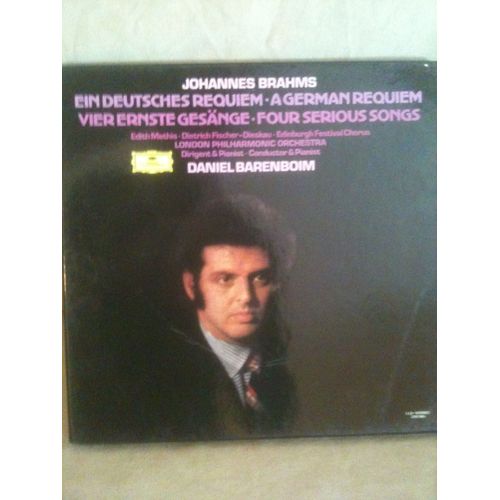 Requiem Allemand - Quatre Chants Serieux