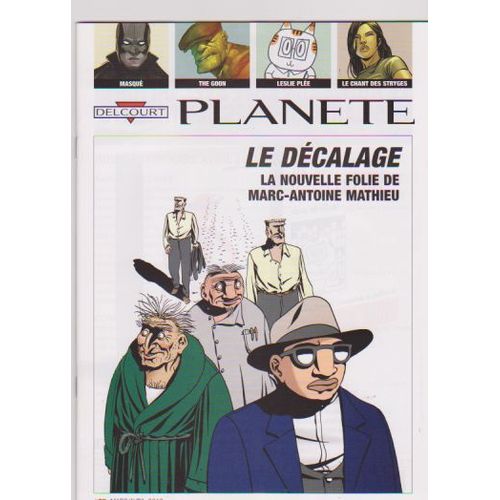 Planete Delcourt 67 Marc-Antoine Mathieu Leslie Plée Stryges The Goon Crepax Trillo Aniss Galkiddek