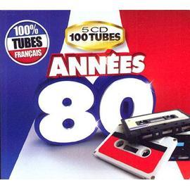 CD Les 100 tubes oubliés des années 80 : le lot de 5 CD à Prix