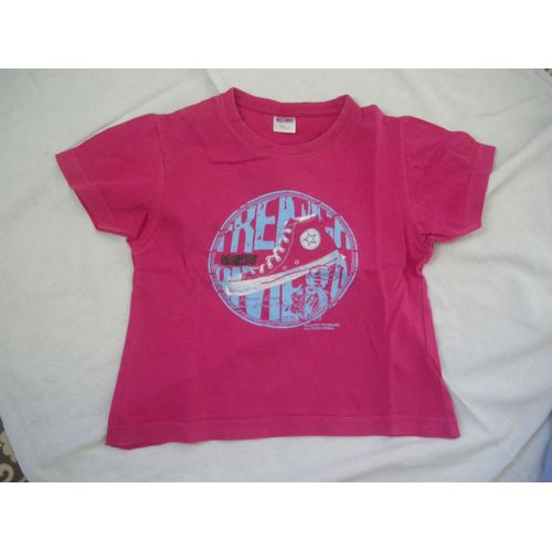 T-Shirt Rose Fille 4 Ans