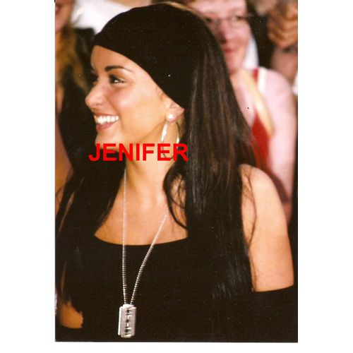 Photo 13x18cm Chanteuse Francaise Jenifer Bartoli