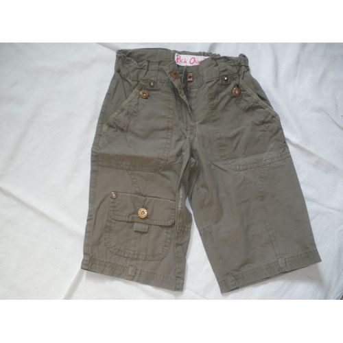 Bermuda Fille Kaki Pick Ouic 5 Ans