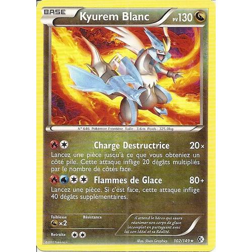 Kyurem Blanc 102/149 - Frontières Franchies