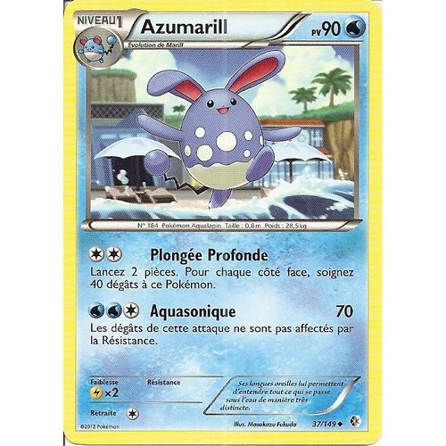 Azumarill 37/149 - Frontières Franchies