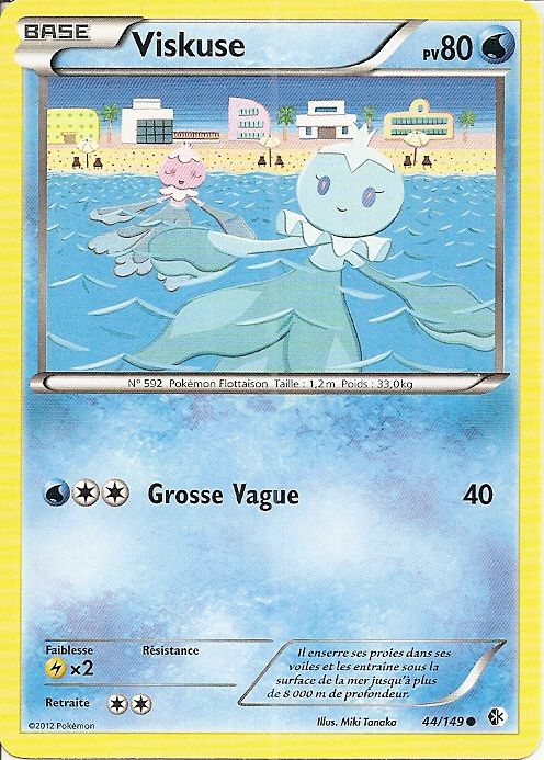 Pokemon - Viskuse - Frontières Franchies - 44/149