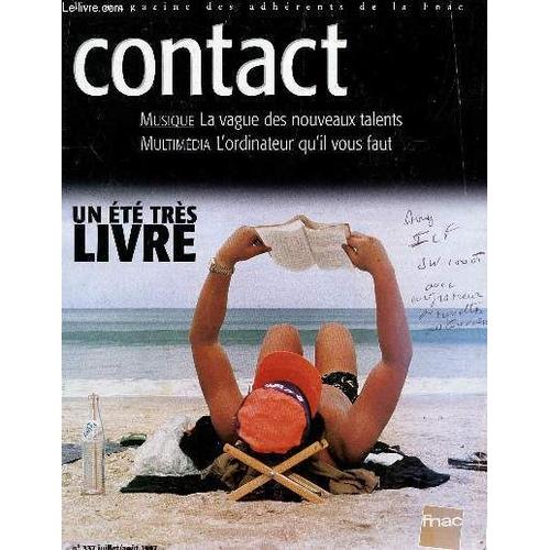 Contact - Magazine Des Adherents E La Fnac / N°337 - Juillet-Aout 1997 / Un Ete Tres Livre / Musique: La Vague Des Nouveaux Talents / Multimedia: L'ordinateur Qu'il Vous Faut...