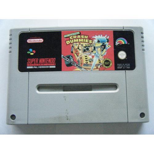 Crash Dummies (Version Euro) Super Nes Super Nintendo - Super Nes