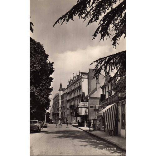 Carte Postale Neris Les Bains Avenue Boisrot Desserviers Station Thermale Aronde