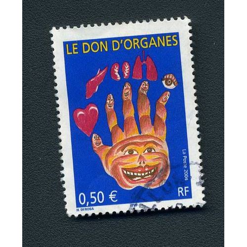 Timbre France N°3677 Oblitéré Année 2004