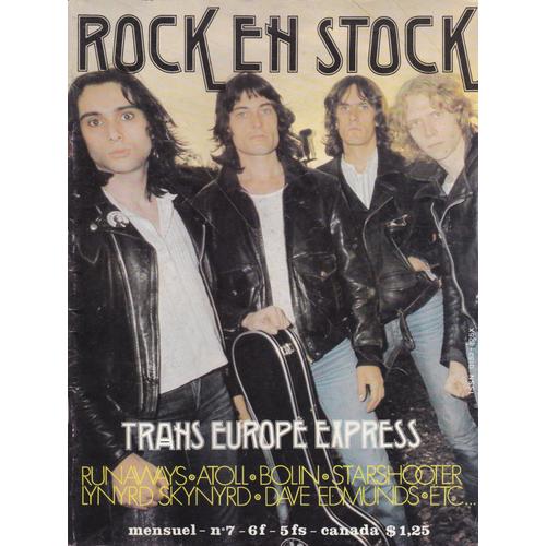 Rock En Stock  N° 7 : Trans Europe Express, Atoll, Starshooter, Lynryd Skynyrd