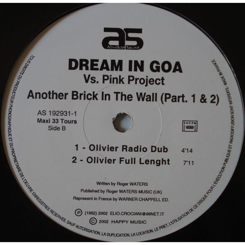 Another Brick In The Wall (Part. 1 & 2)