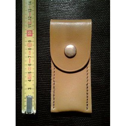 Etui Cuir Fauve, Lots De 3 Pièces