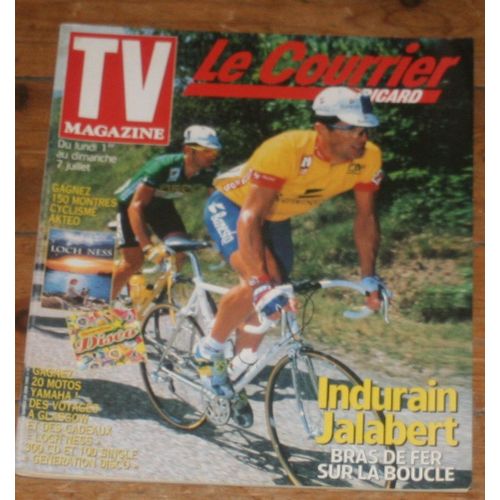 Tv Le Courrier Picard Teresa Hill 1/2p/ Tour De France Indurain Jalabert 1p/ Sheila Et Dave 1/4p/ Articles Photos Jaclyn Smith , Julie Delpy, Skeet Ulrich, Garcimore , Anne Parillaud 16004