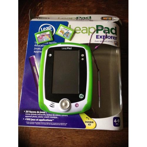 Leappad Explorer Sous Garantie +Coque +2 Jeux