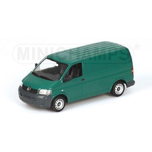 Minichamps 400052261 Volkswagen T5 Transporter 2003 Green Camion Furgoni Bus Scala 1/43