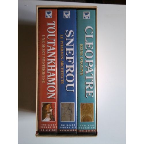 Coffret 3 Vhs : Collection Les Grands Egyptiens (Snefrou, Cléopâtre, Toutankhamon)