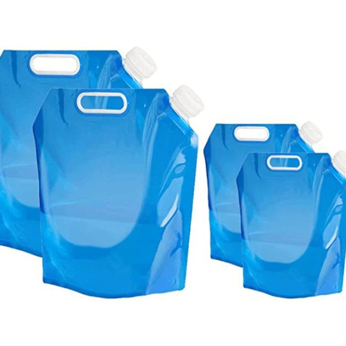 Pack De 4 Bidons D'eau Pliables, Portables, Pliables, Eau Po...