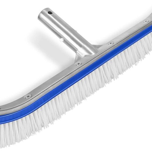 Tête de brosse de piscine premium 18, brosse de nettoyage de piscine en aluminium spa