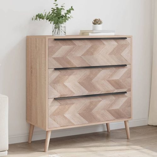 Finori Commode Lusk 03a Chêne Sonoma 80x38,5x87 Cm
