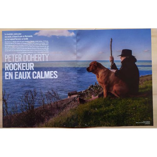Paris Match N°3900 - Peter Doherty - Coupure De Presse - Clipping - De 2024