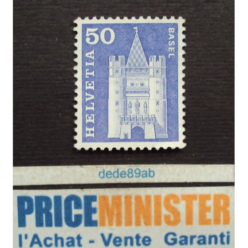 Suisse.. 50 Helvetia . Basel (Bâle) . Non Oblitéré.