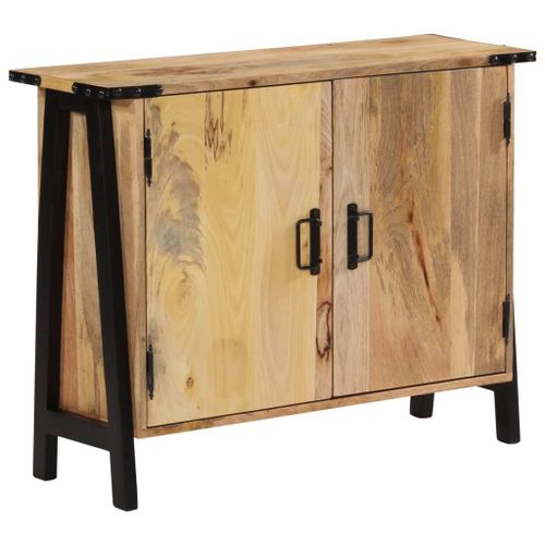 Vidaxl Buffet 88x30x69 Cm Bois Massif De Manguier