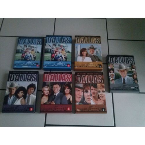 Lots De Dvd Dallas Saison 1 À Saison 7