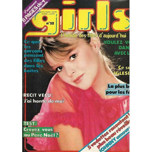 Girls 52 1980 Betsy Johnny Hallyday/Lenorman/Fawcett/Jairo/Souchon/Macias/Deneuve/Patrick Hernandez/Serge Lama/Sardou/Plastic Bertrand/Iglesias