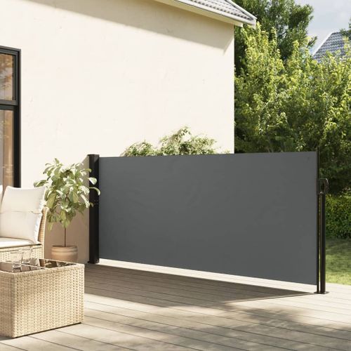 Vidaxl Auvent Latéral Rétractable Anthracite 120x600 Cm
