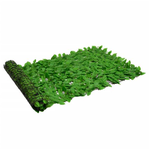 Vidaxl Écran De Balcon Avec Feuilles Vert 200x100 Cm